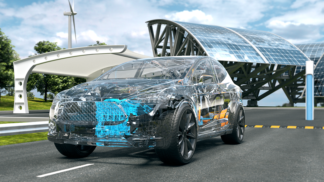 亚普 氢能源汽车 工业演示