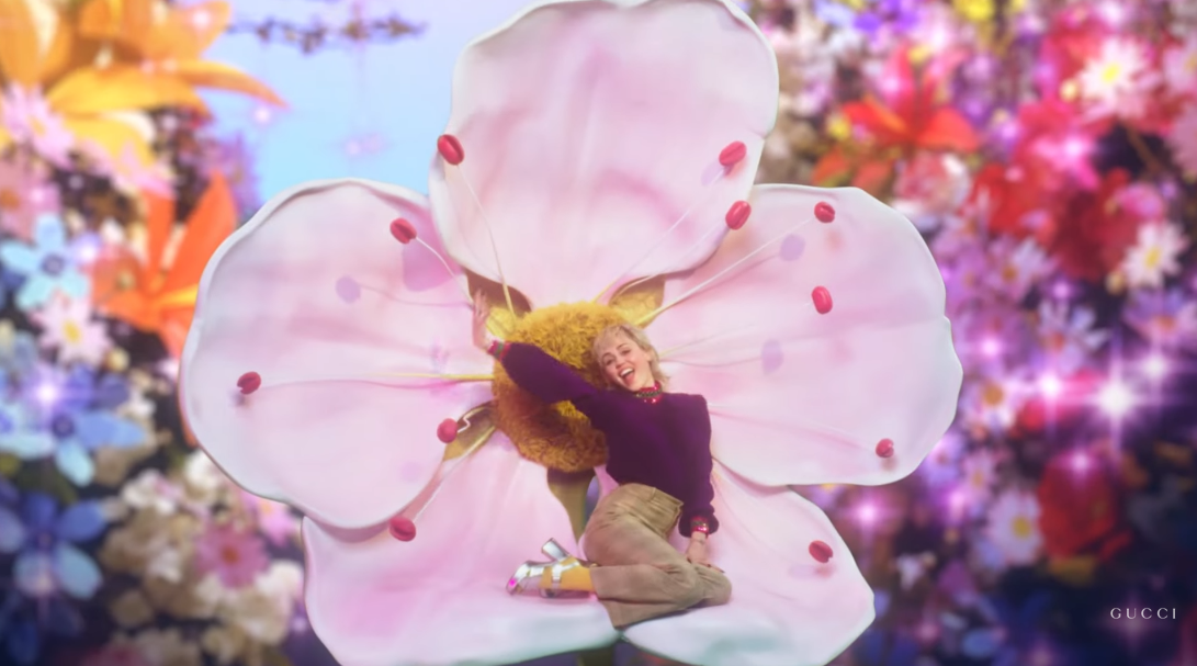 Miley Cyrus in Flora Fantasy