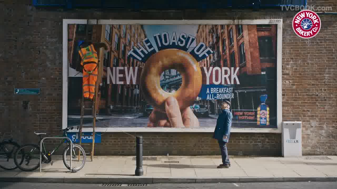 Bagel, the toast of New York - New York Bakery Co. Advert