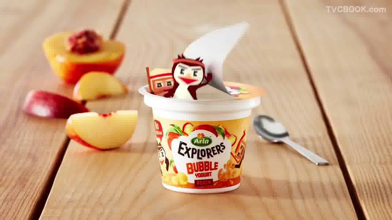 ARLA KIDS Bubble-Yoghurt Peach CUP