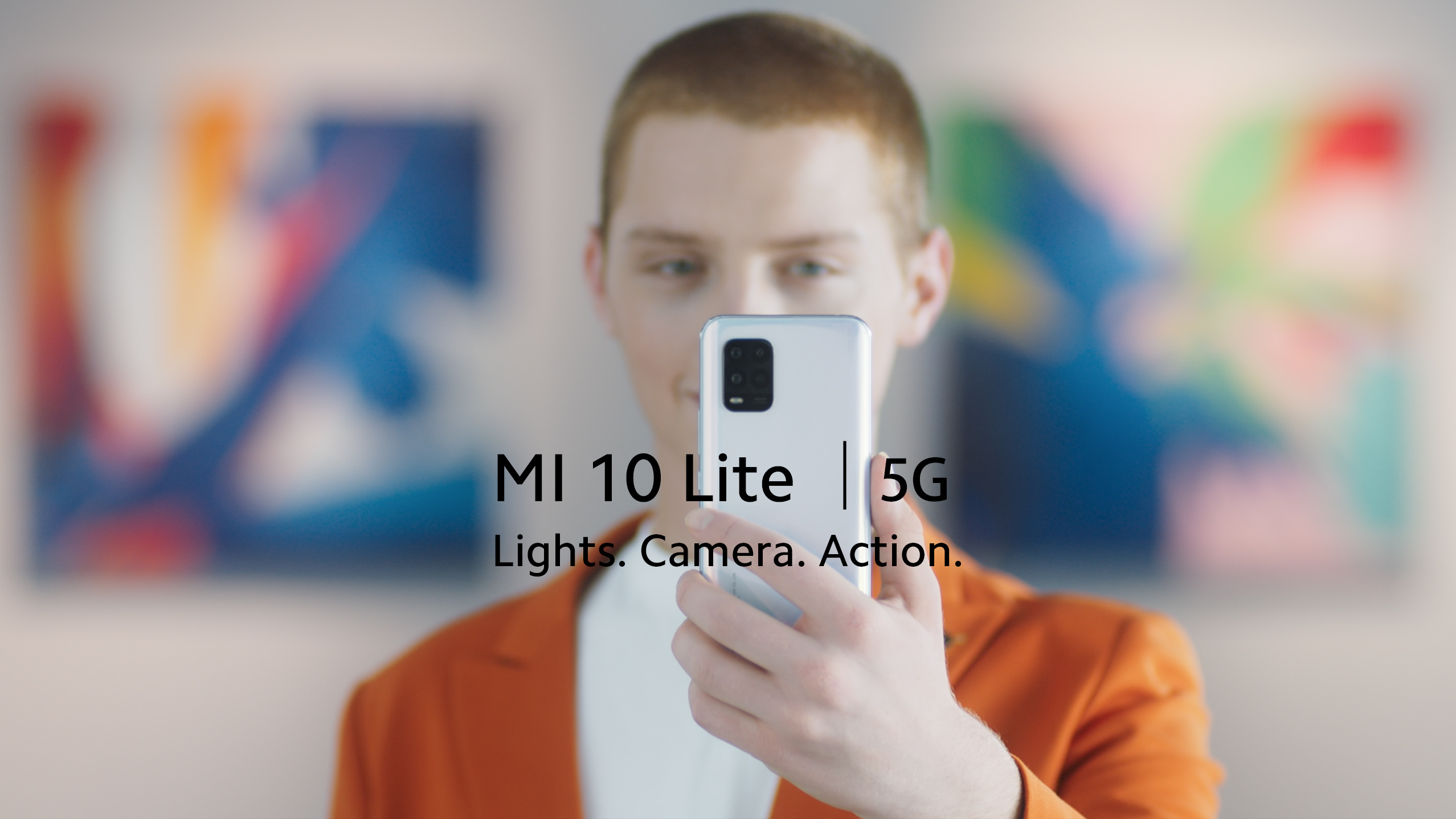 小米 Mi10 Lite｜5G 海外版广告