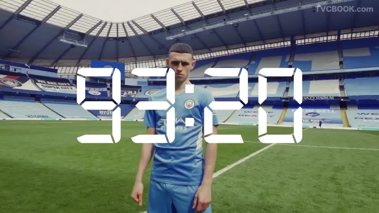 93-20 PUMA x Manchester City Home Kit